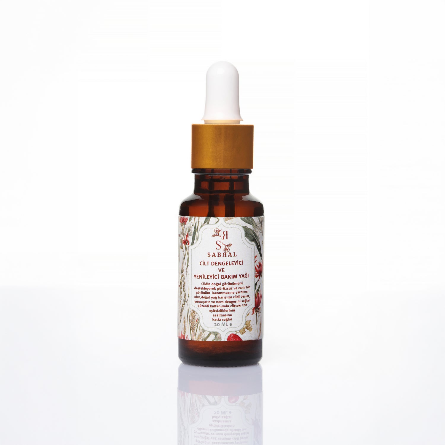 Sabral Cilt Dengeleyici & Yenileyici Bakım Yağı ( Skar İzi, Yanık ve Ton Eşitsizliği Bakım Yağı) 20ML